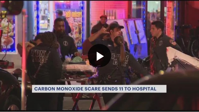4 FDNY EMS among 11 in hospital due to Carbon Monoxide