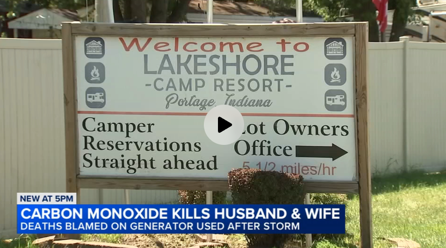 Couple Dies of Carbon Monoxide Poisoning in Mobile Home + 6 More Hospitalized in IN