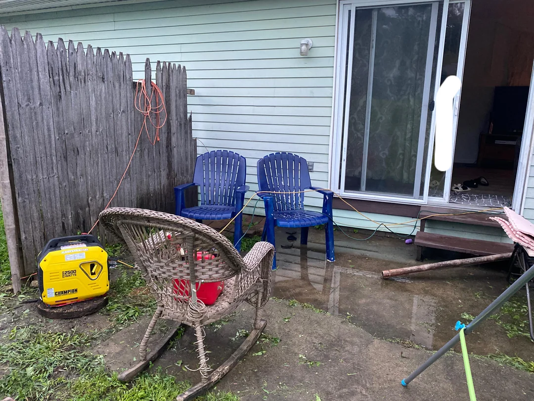 Is this portable generator far enough from the house or a carbon monoxide danger